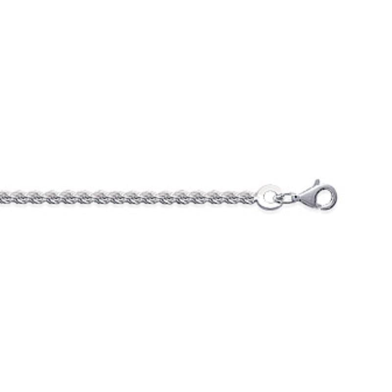Coque de Nacre Bracelet maille corde argent 162040