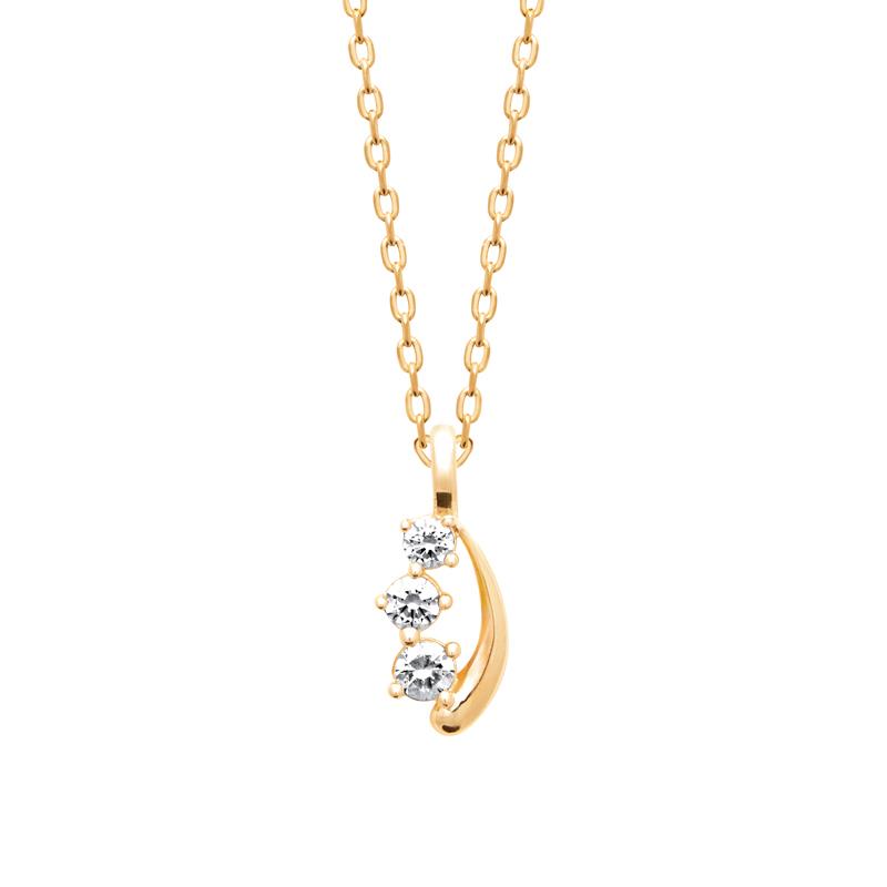Coque de Nacre Collier plaqué or 974434