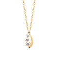 Coque de Nacre Collier plaqué or 974434