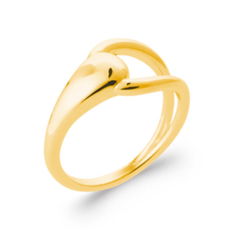 Coque de Nacre Bague plaqué or 2994900