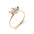 Coque de Nacre Bague plaqué or 20017310