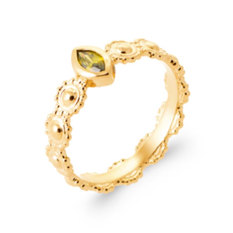 Coque de Nacre Bague plaqué or 2987750