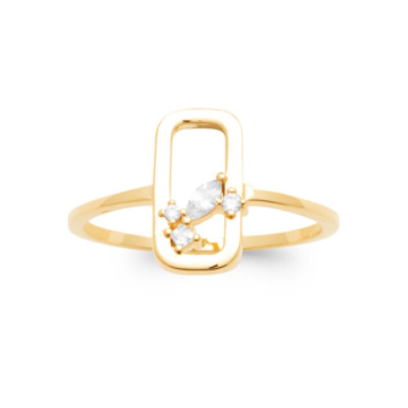 Coque de Nacre Bague plaqué or 2982310
