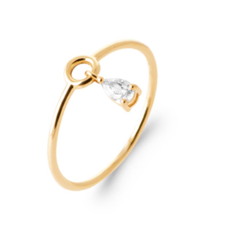 Coque de Nacre Bague plaqué or 2963410