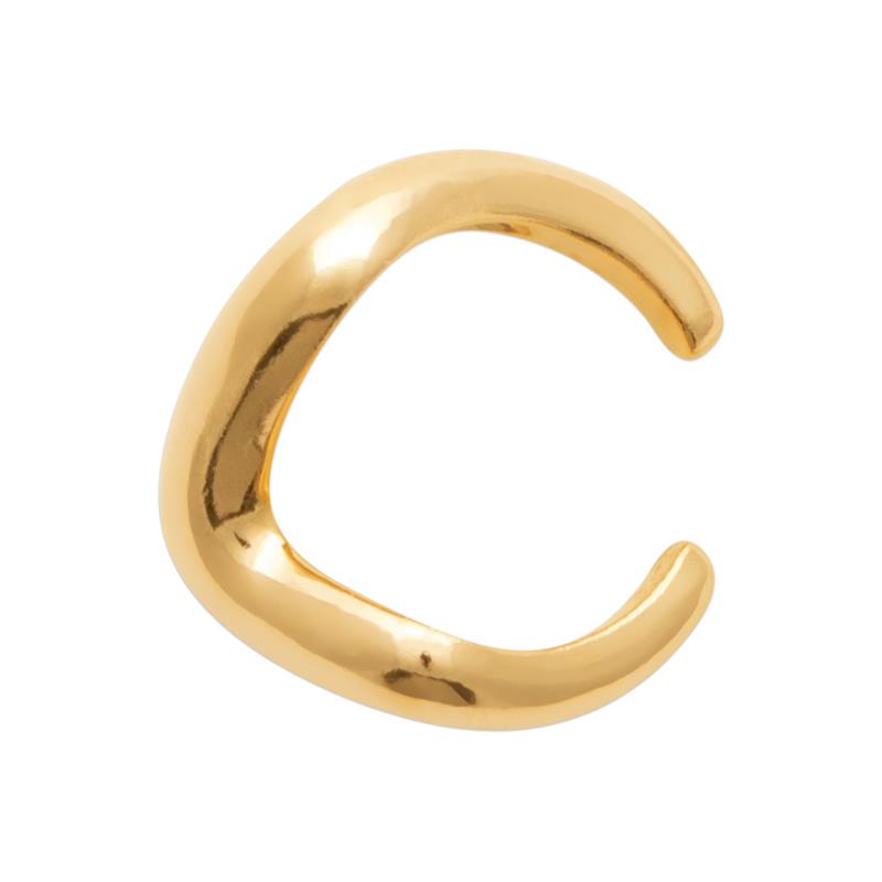 Coque de Nacre Boucle d'oreille à l'unité plaqué or 23069200