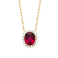 Coque de Nacre Collier plaqué or 973645