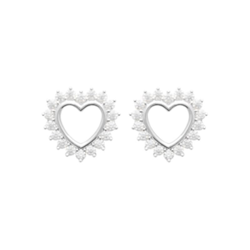 Coque de Nacre Puces d'oreilles argent 13045210
