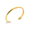 Coque de Nacre Bracelet jonc acier doré 312250