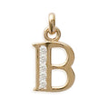 Coque de Nacre Pendentif initiale plaqué or 28601102