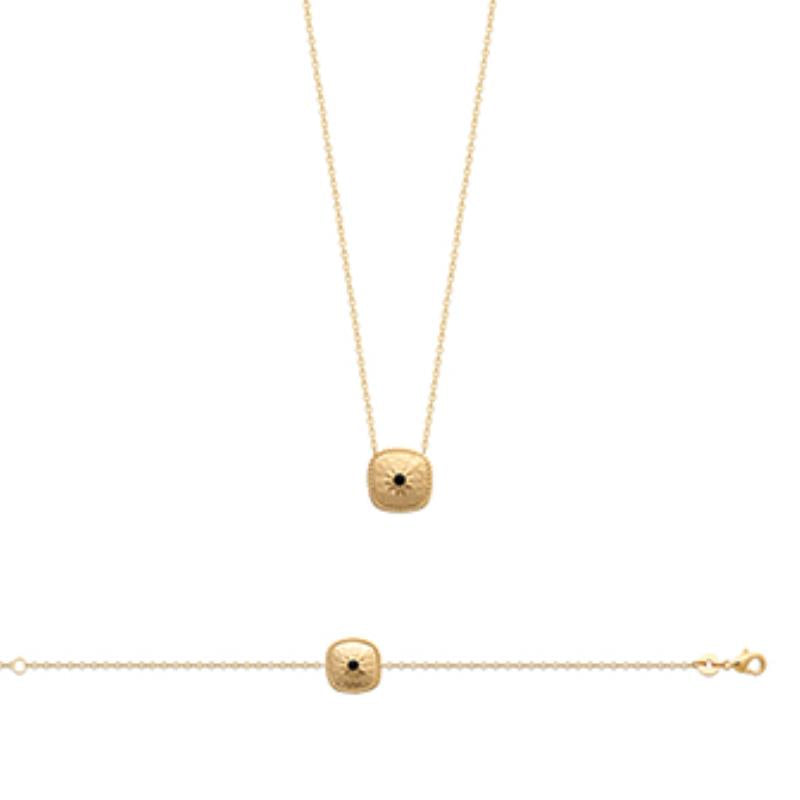 Coque de Nacre Bracelet plaqué or 973380