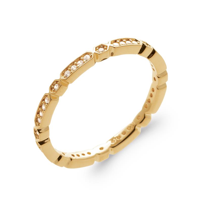 Coque de Nacre Bague plaqué or 2931110