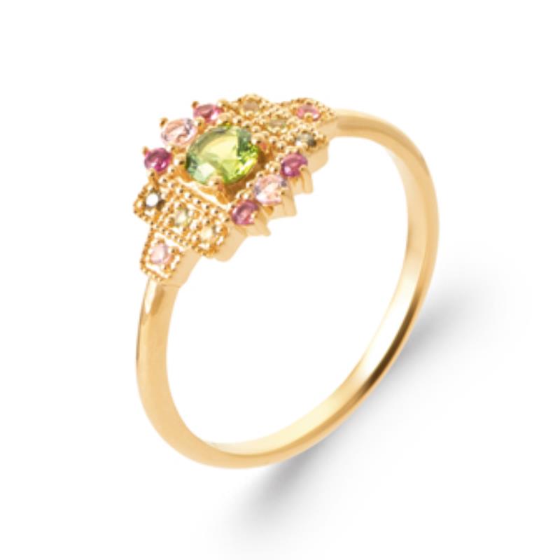 Coque de Nacre Bague plaqué or 2998350