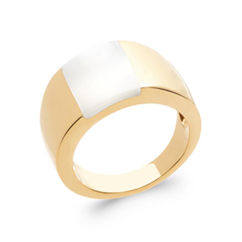 Coque de Nacre Bague plaqué or 2292304