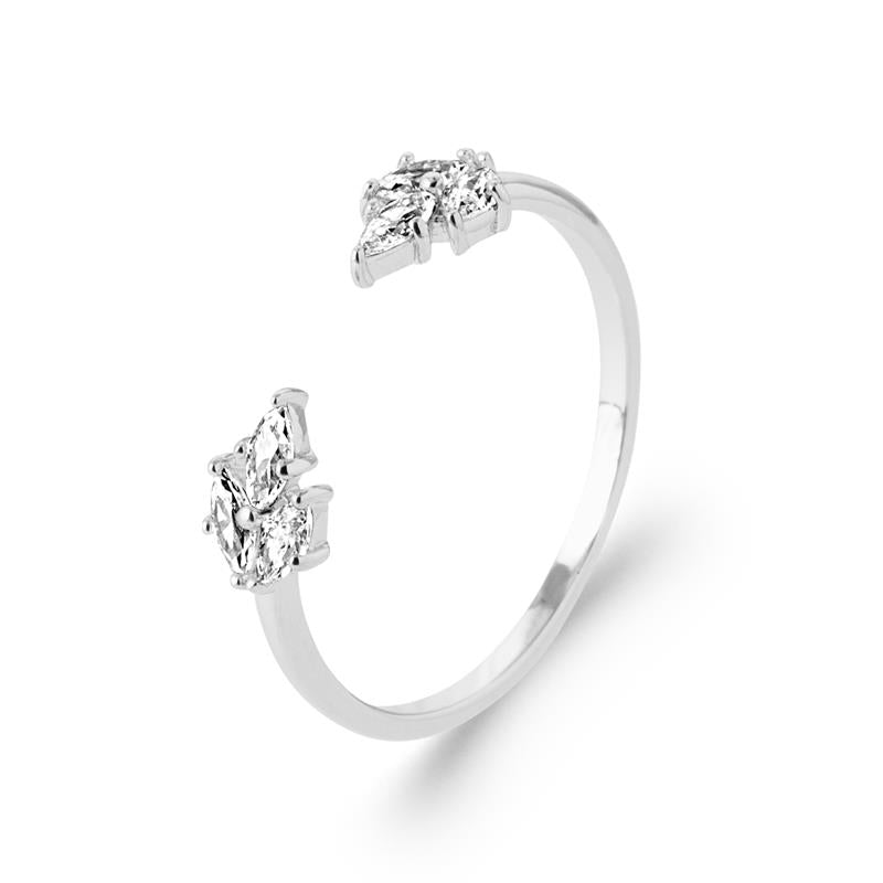 Coque de Nacre Bague argent 10021410