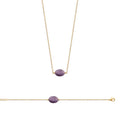 Coque de Nacre Collier plaqué or 973218