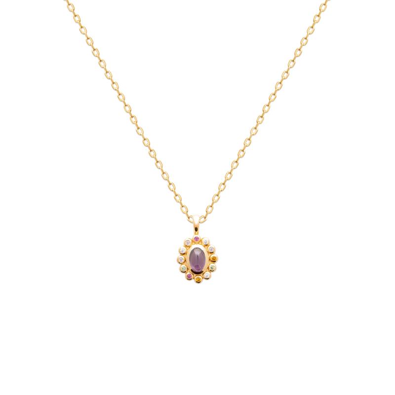 Coque de Nacre Pendentif plaqué or 2790270