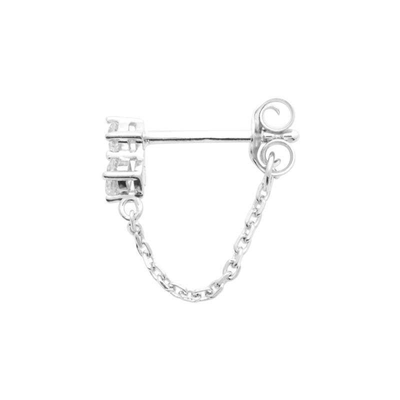 Coque de Nacre Boucle d'oreille à l'unité argent 13058210U