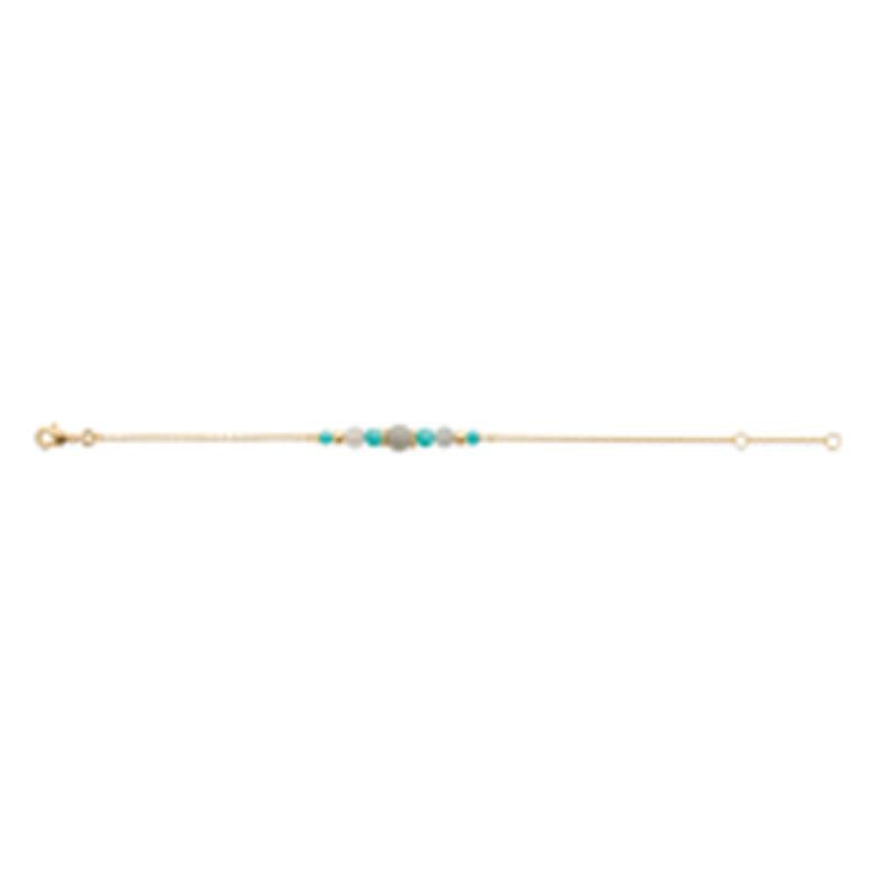 Coque de Nacre Collier plaqué or 974011