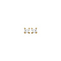 Coque de Nacre Boucles d'oreilles plaqué or 25055102