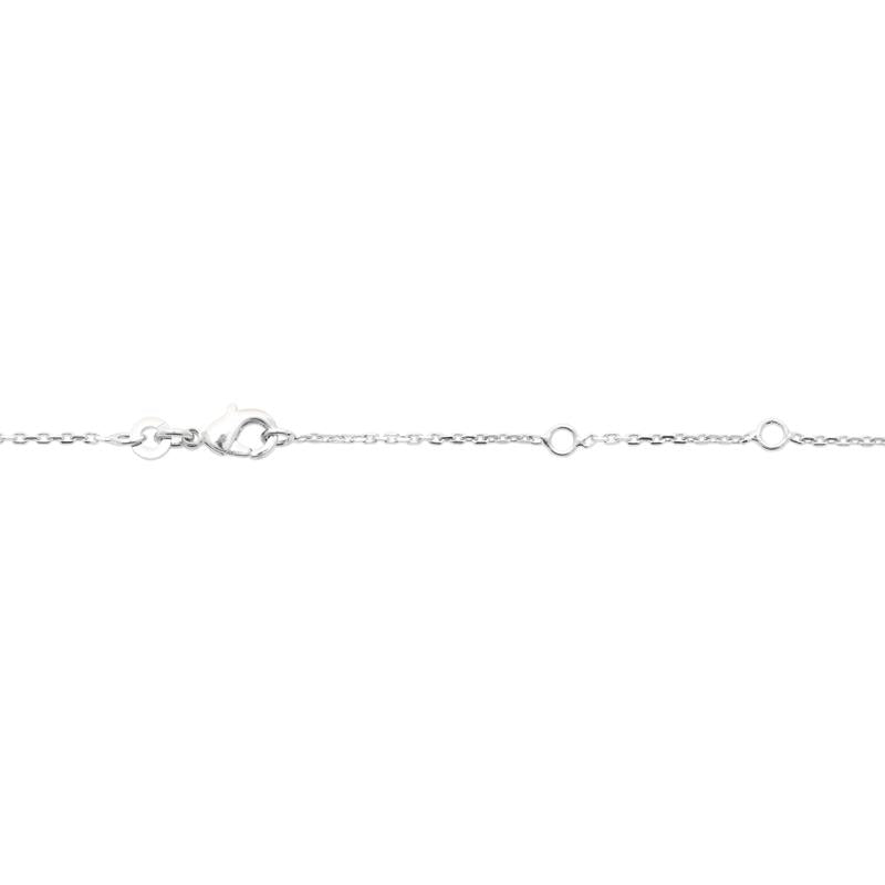 Coque de Nacre Chaîne maille forçat argent 723035
