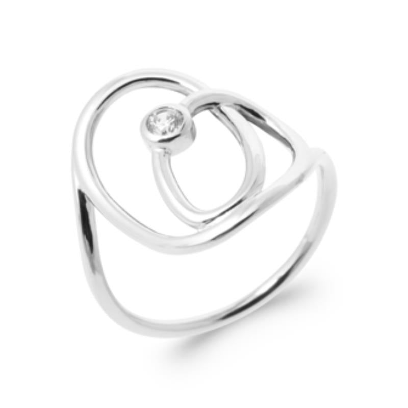 Coque de Nacre Bague argent 1978310
