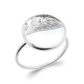 Coque de Nacre Bague argent 1285504