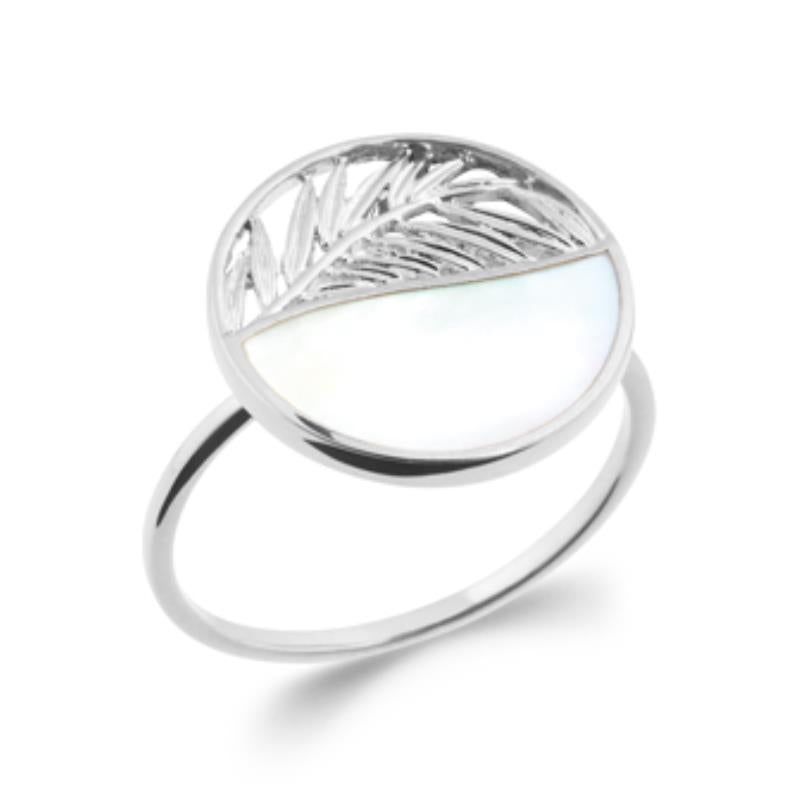 Coque de Nacre Bague argent 1285504