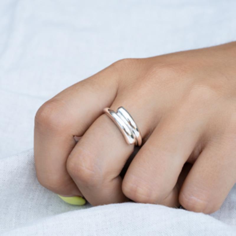 Coque de Nacre Bague argent 7939100