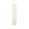 Coque de Nacre Boucles d'oreilles pendantes plaqué or 2538400