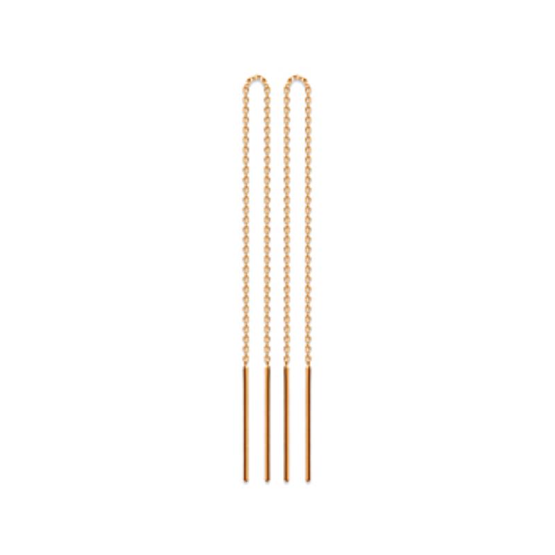 Coque de Nacre Boucles d'oreilles pendantes plaqué or 2538400