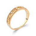 Coque de Nacre Bague plaqué or 2294110