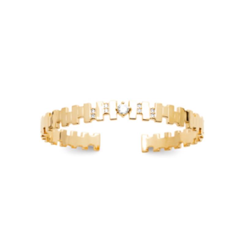 Coque de Nacre Collier plaqué or 974208