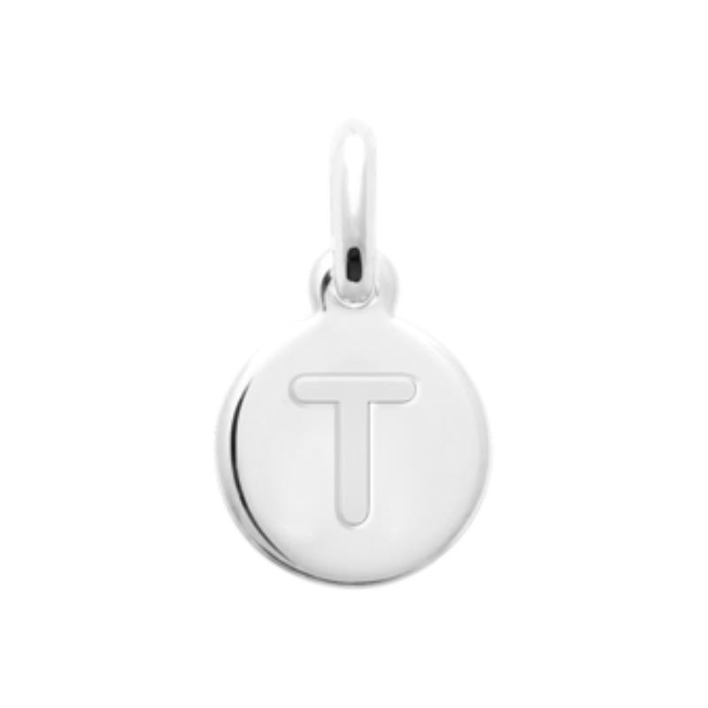 Coque de Nacre Pendentif initiale argent 7775720