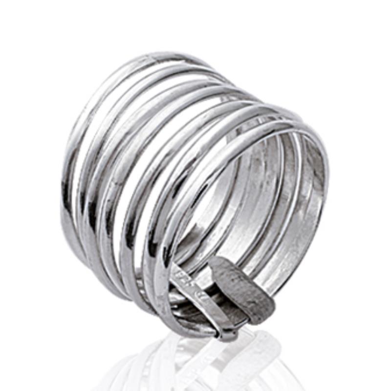 Coque de Nacre Bague argent 1081714