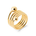 Coque de Nacre Bague plaqué or 2966700