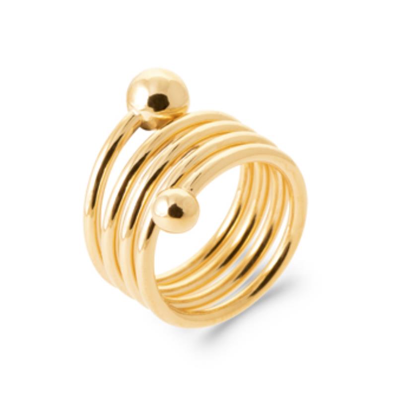 Coque de Nacre Bague plaqué or 2966700