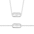 Coque de Nacre Chaîne argent 874099
