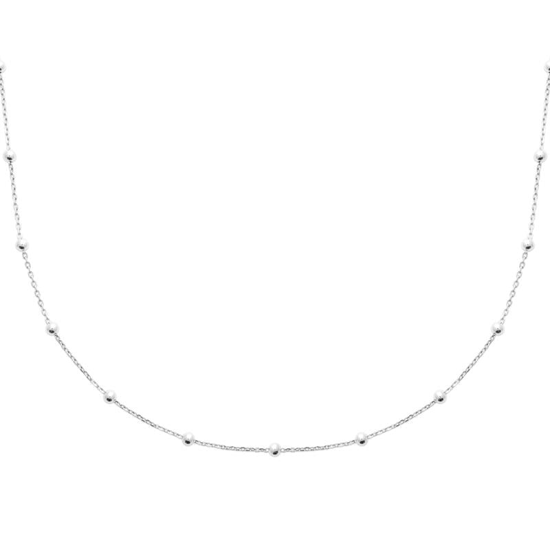 Coque de Nacre Chaîne argent 720015