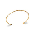 Coque de Nacre Bracelet jonc plaqué or 921678