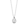 Coque de Nacre Collier argent 874089