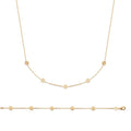 Coque de Nacre Collier plaqué or 921900
