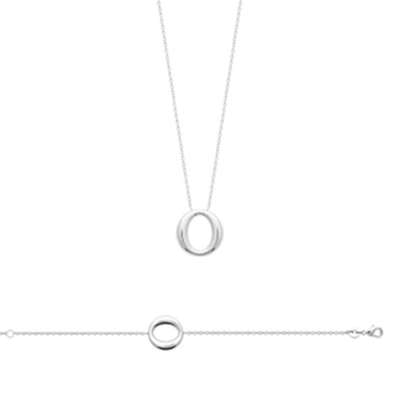 Coque de Nacre Collier argent 721775
