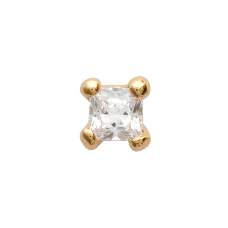 Coque de Nacre Boucle d'oreille à l'unité plaqué or 25114102U
