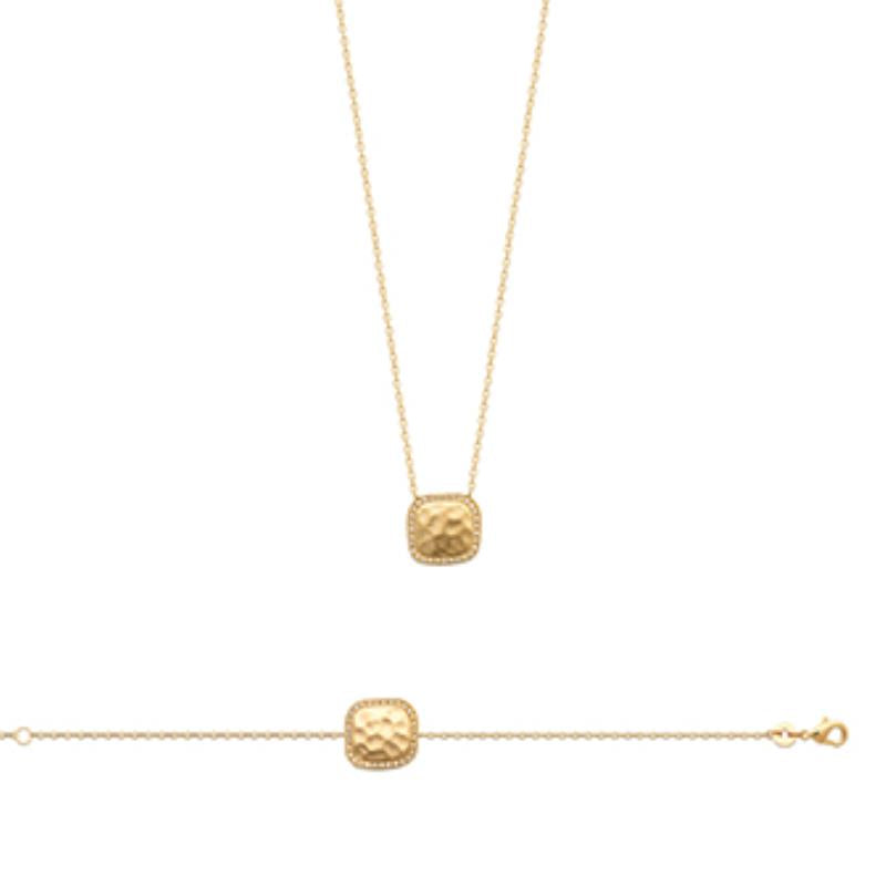 Coque de Nacre Collier plaqué or 973382