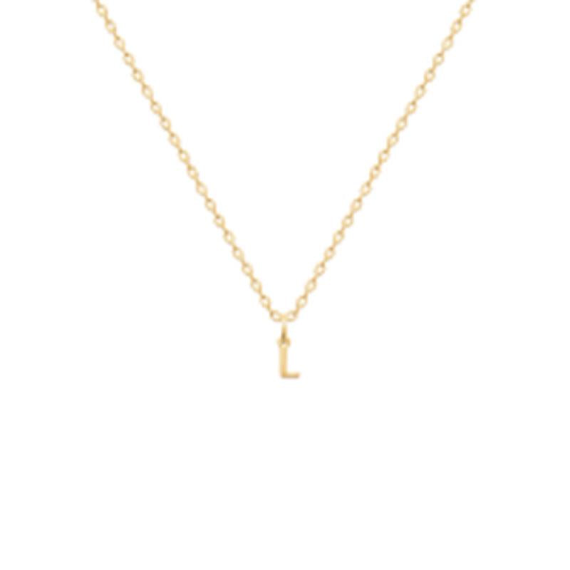 Coque de Nacre Pendentif initiale plaqué or 2775612