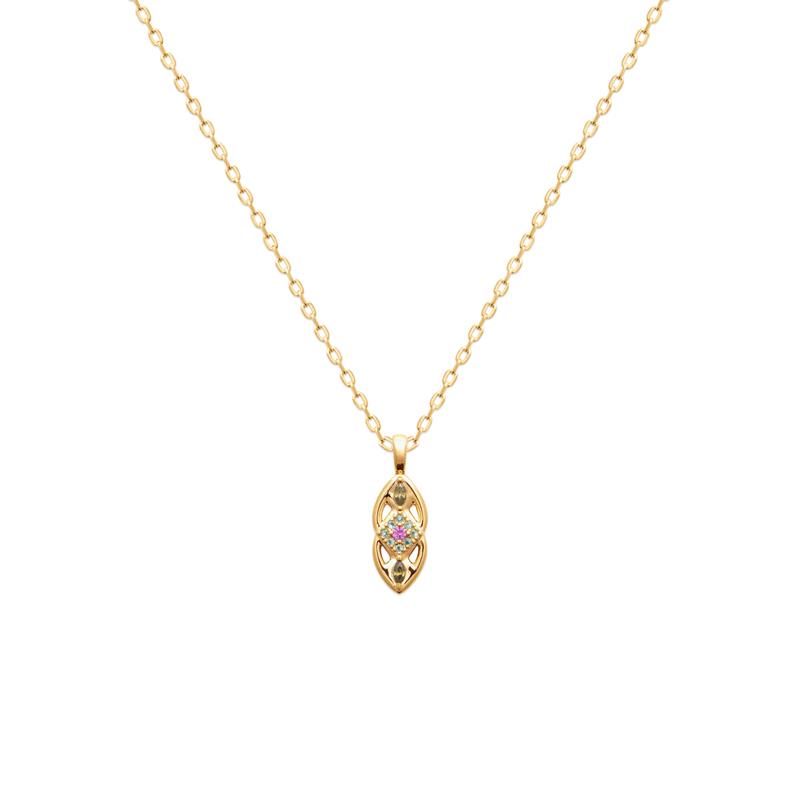 Coque de Nacre Pendentif plaqué or 2793405