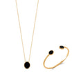 Coque de Nacre Collier plaqué or 973581