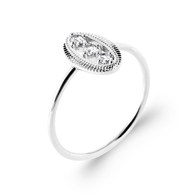 Coque de Nacre Bague argent 10019810
