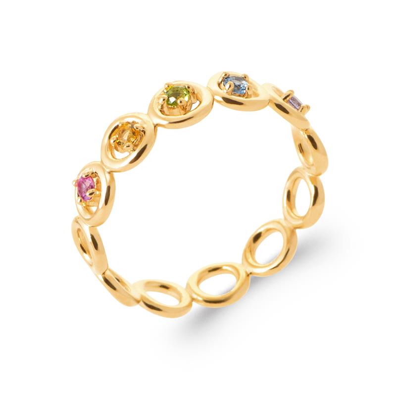Coque de Nacre Bague plaqué or 2992605