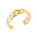 Coque de Nacre Bracelet jonc acier doré 312304